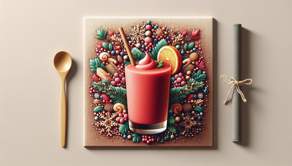 Festive Smoothie: Celebrate Any Occasion with This Colorful Concoction