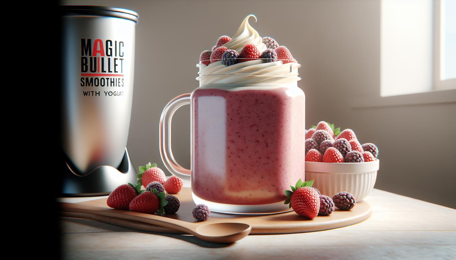 Magic Bullet Smoothies With Yogurt: Probiotic-Packed Blends For Gut Health » TheLivingDiet.net