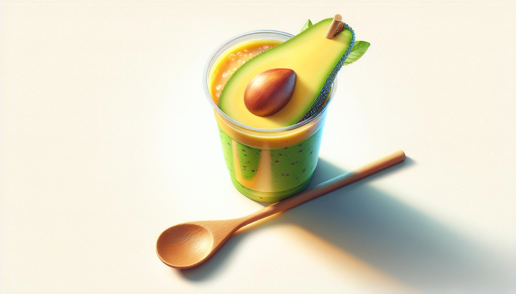 Avocolada Tropical Smoothie: Creamy Paradise In A Glass » TheLivingDiet.net